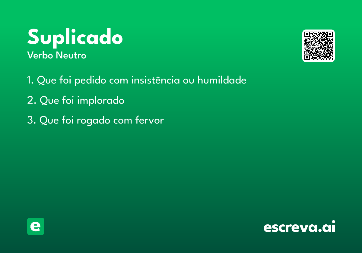suplicado