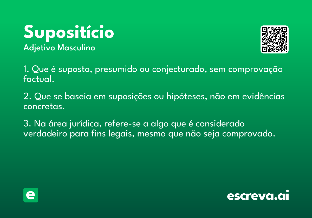 supositício