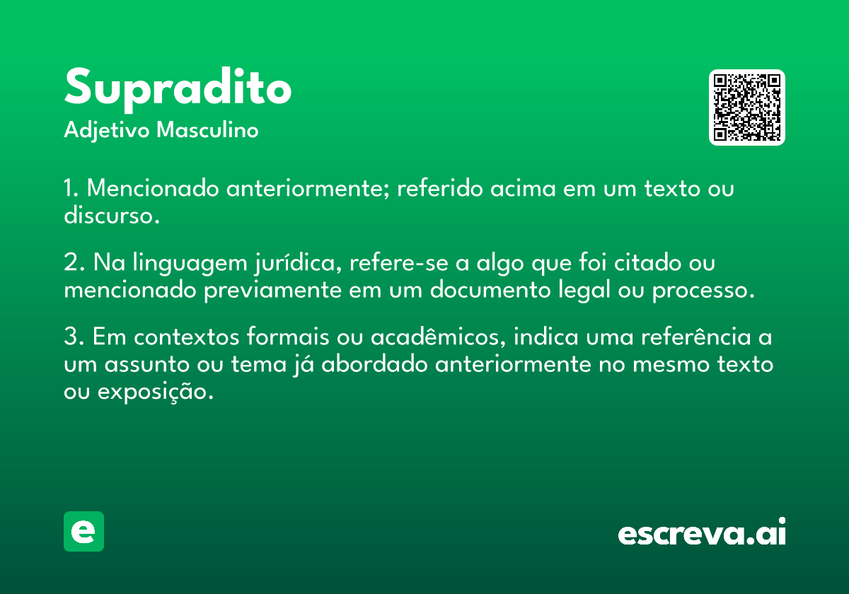 supradito