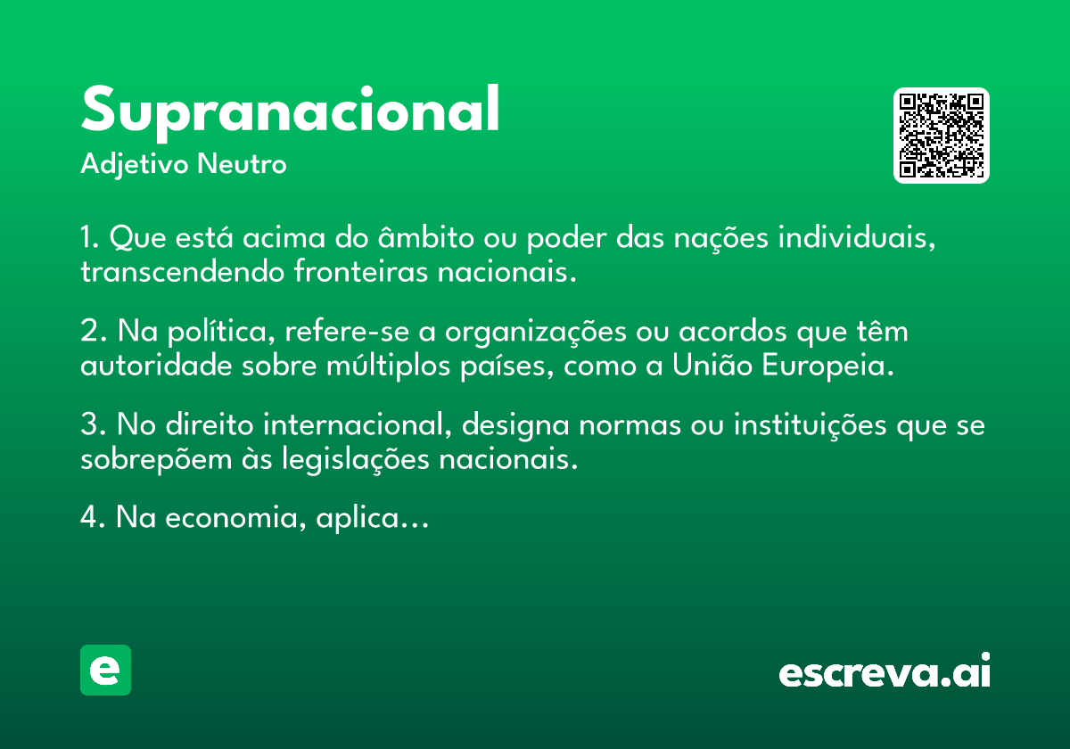 supranacional