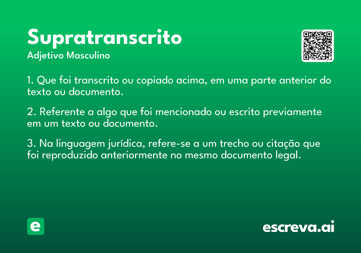 supratranscrito