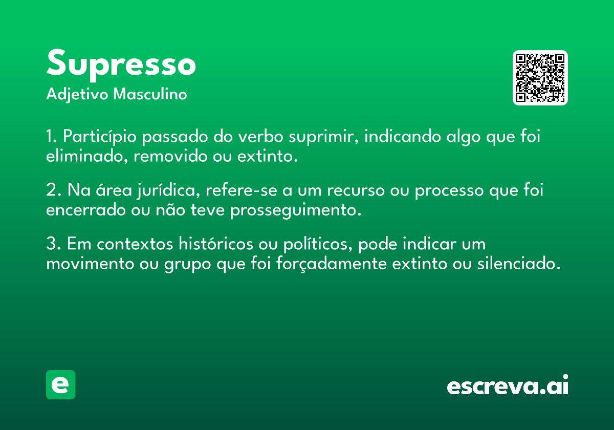 supresso