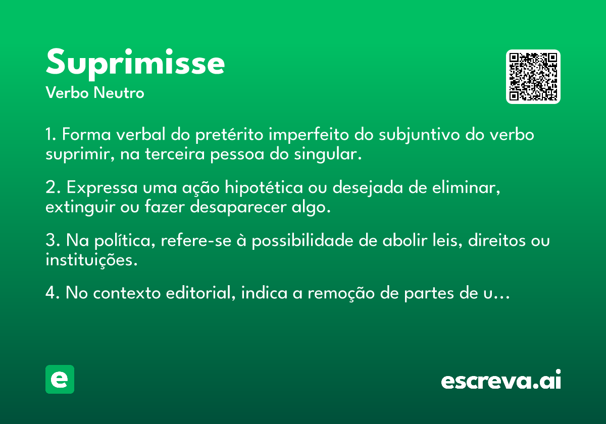 suprimisse