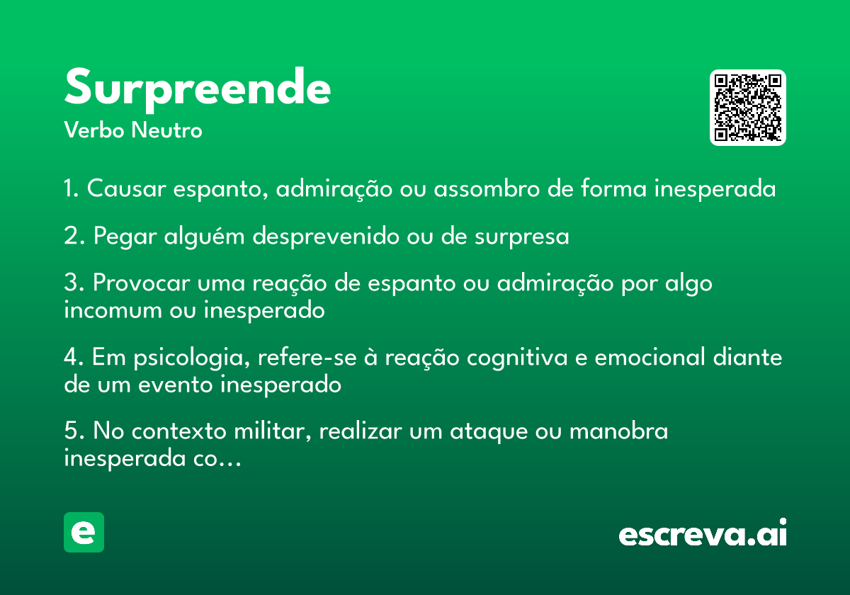 surpreende