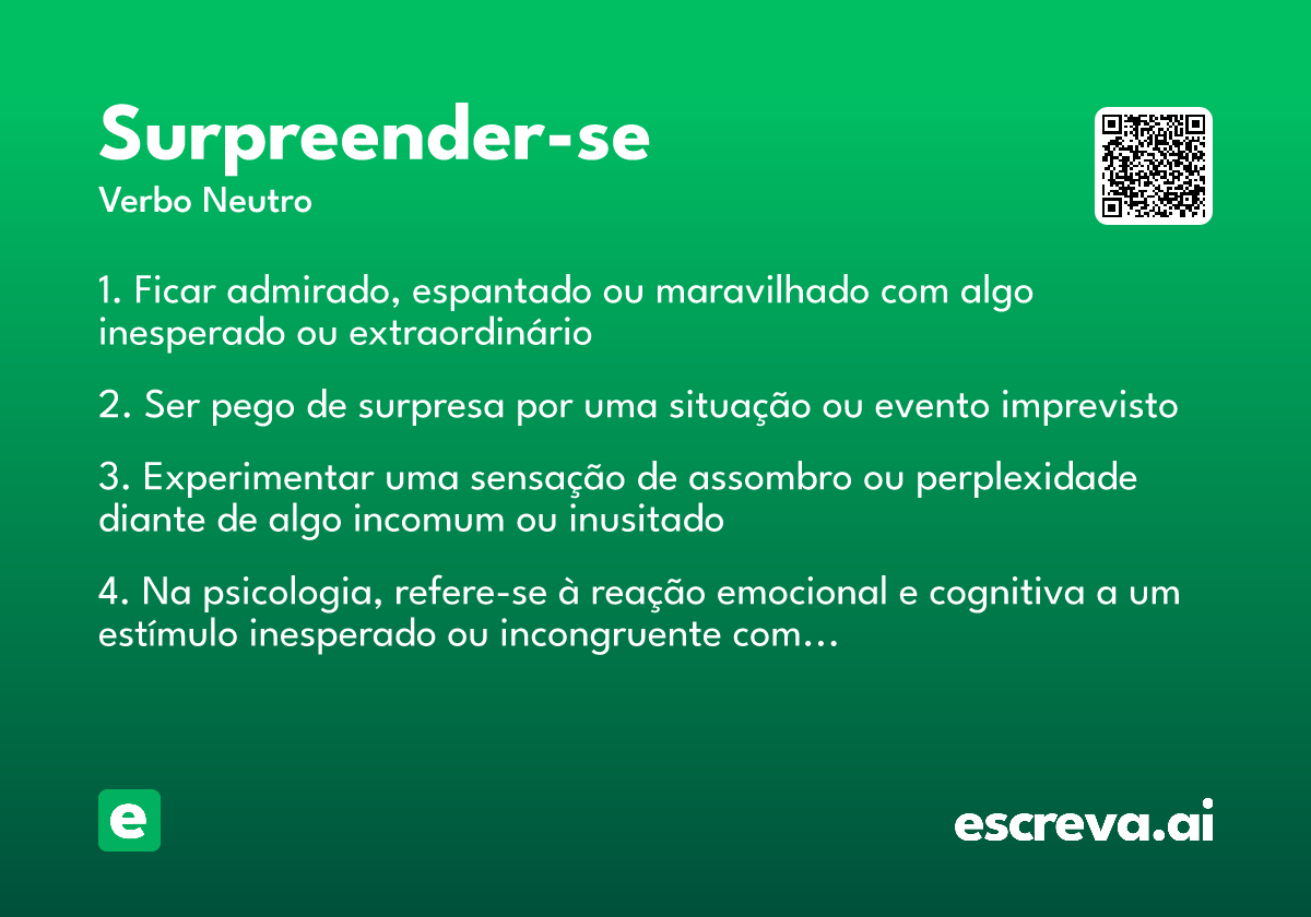surpreender-se