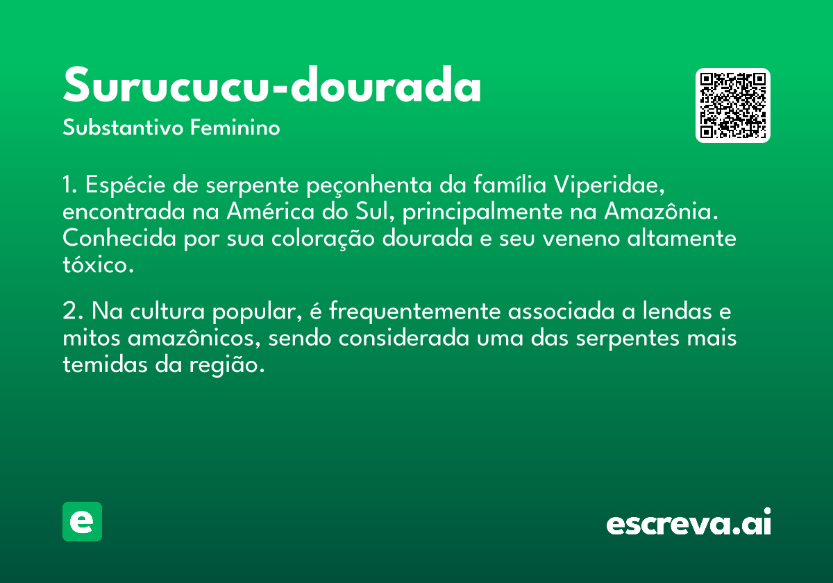 surucucu-dourada