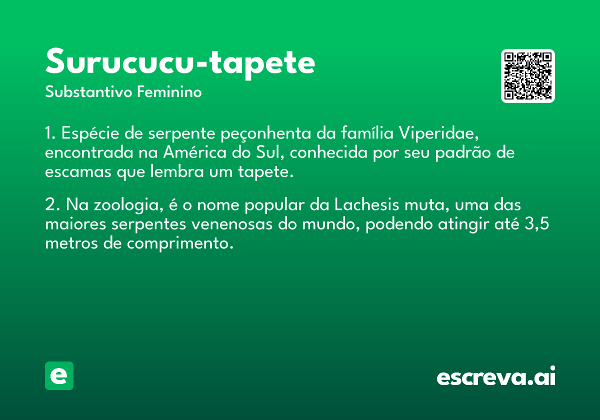 surucucu-tapete