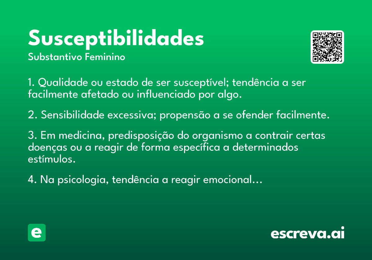 susceptibilidades