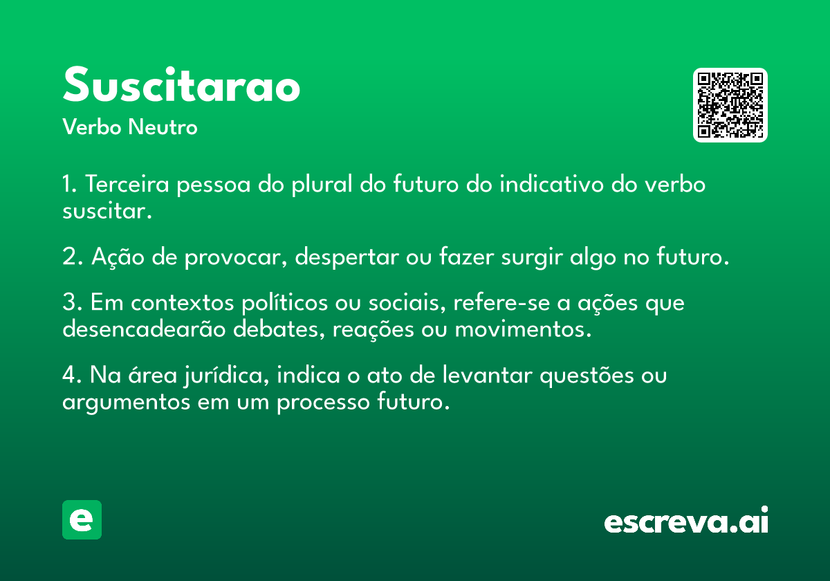 suscitarao