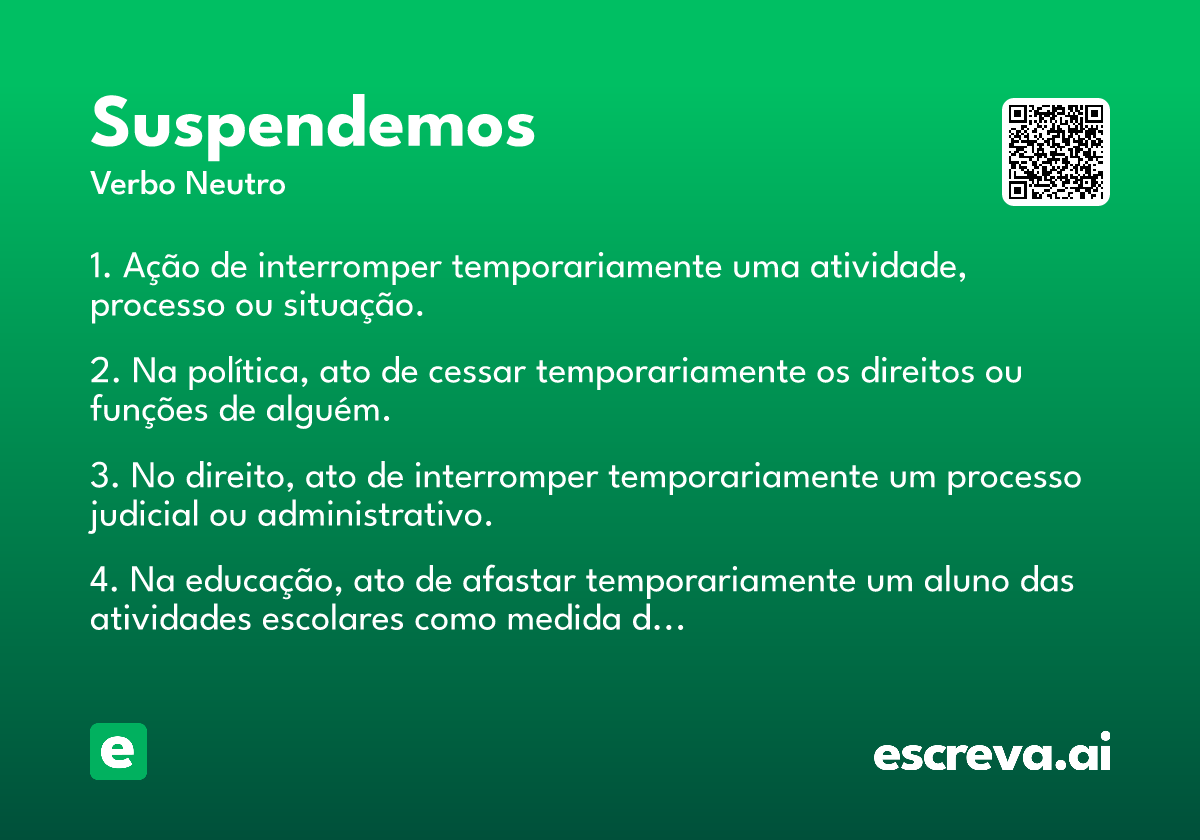 suspendemos