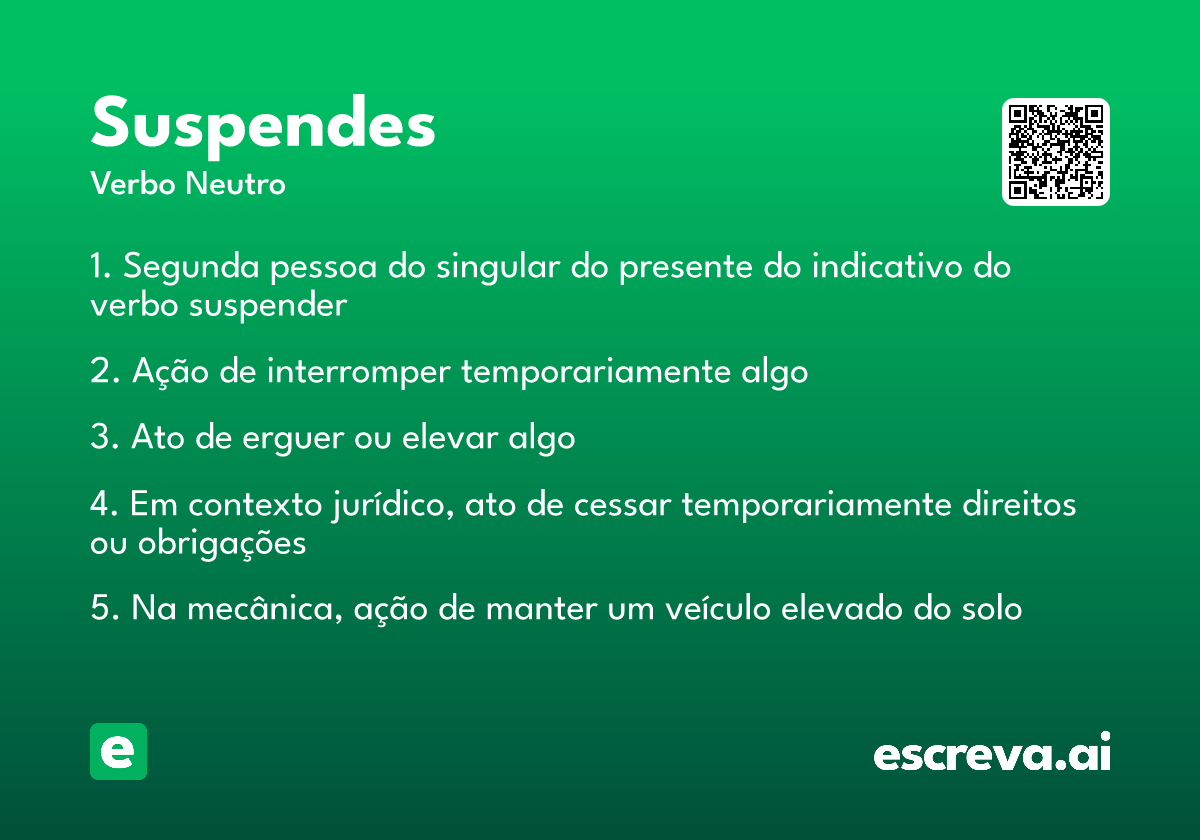 suspendes