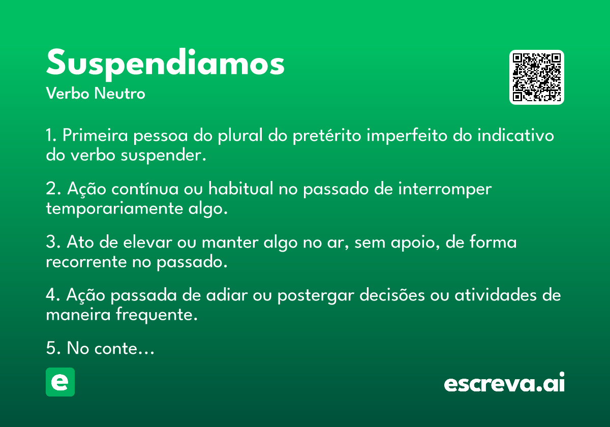 suspendiamos