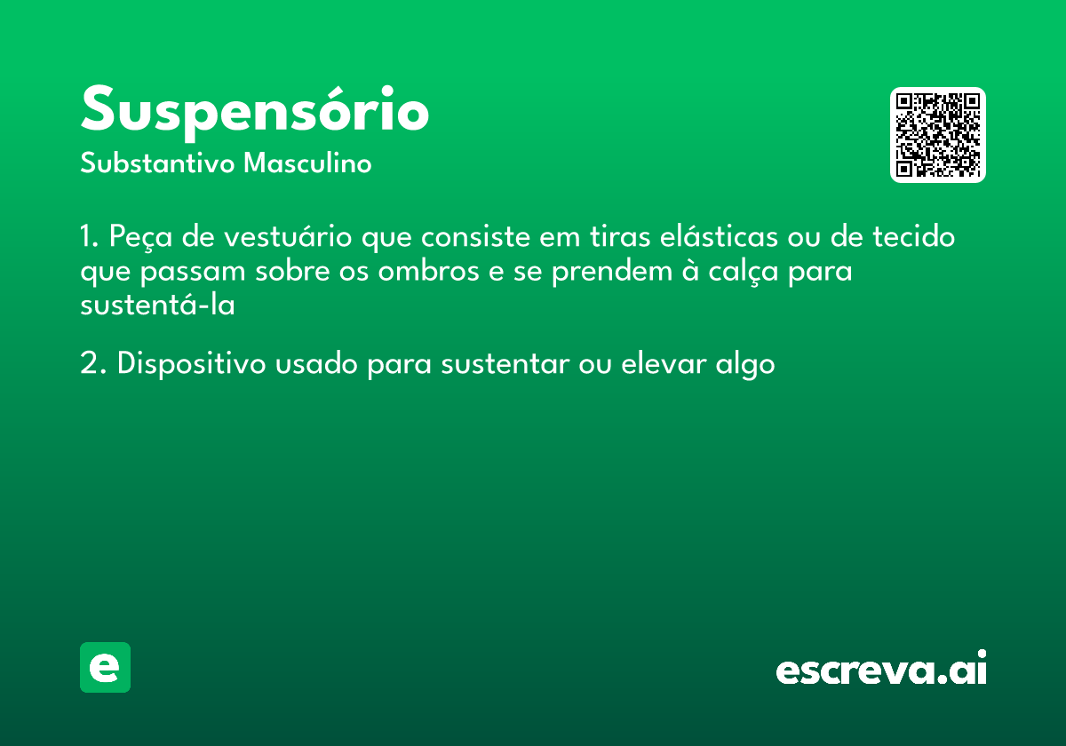 suspensório