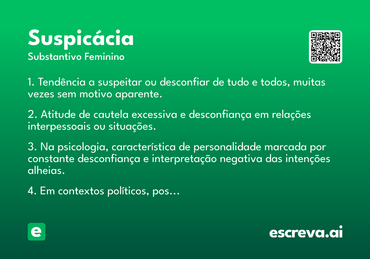 suspicácia