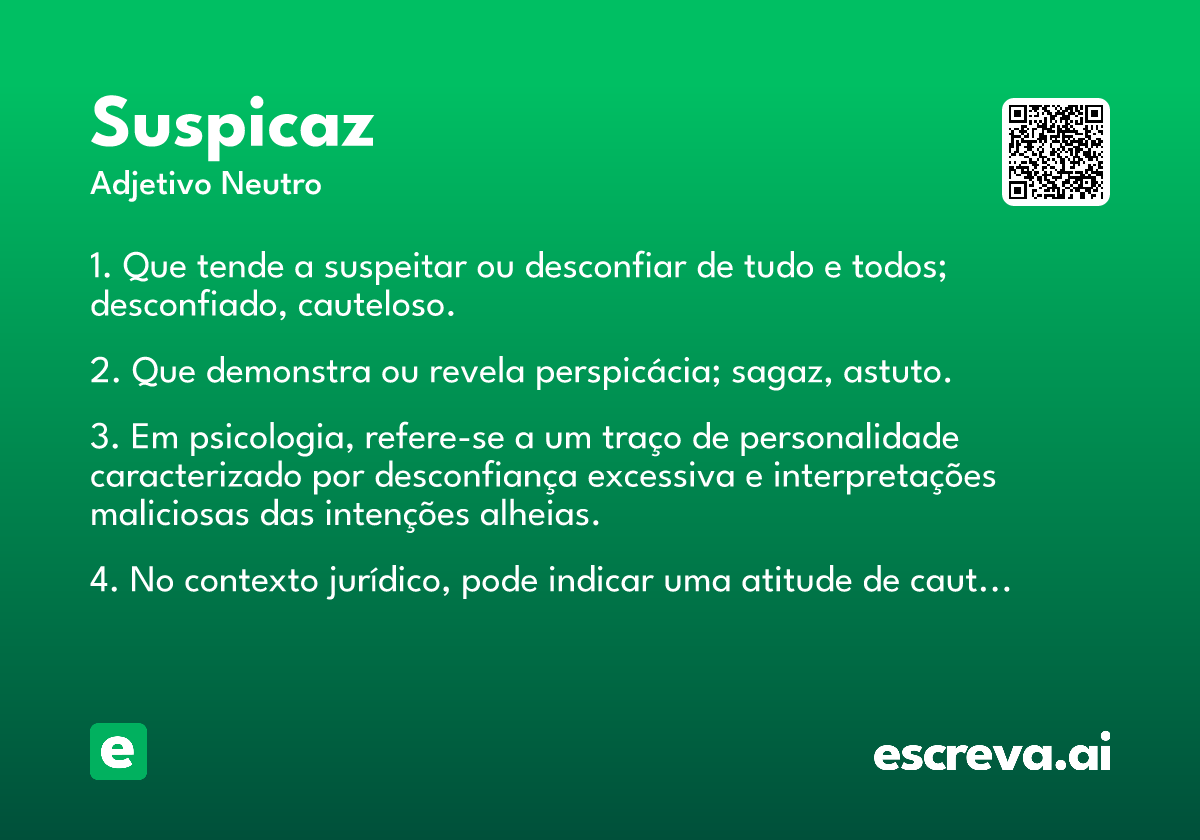 suspicaz