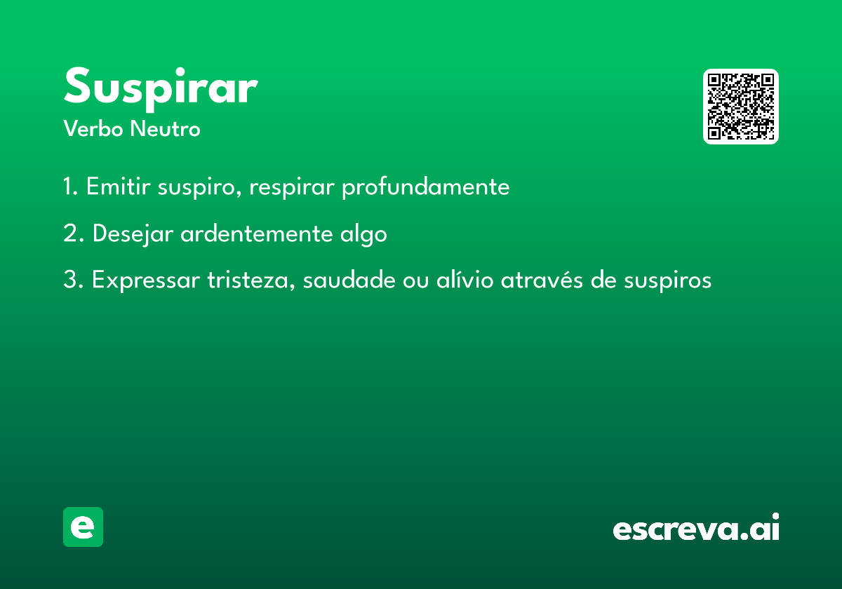 suspirar