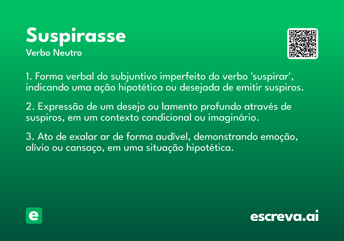 suspirasse