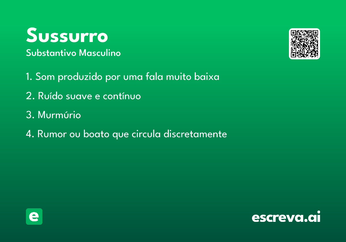 sussurro