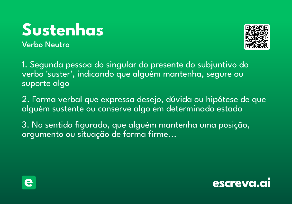 sustenhas