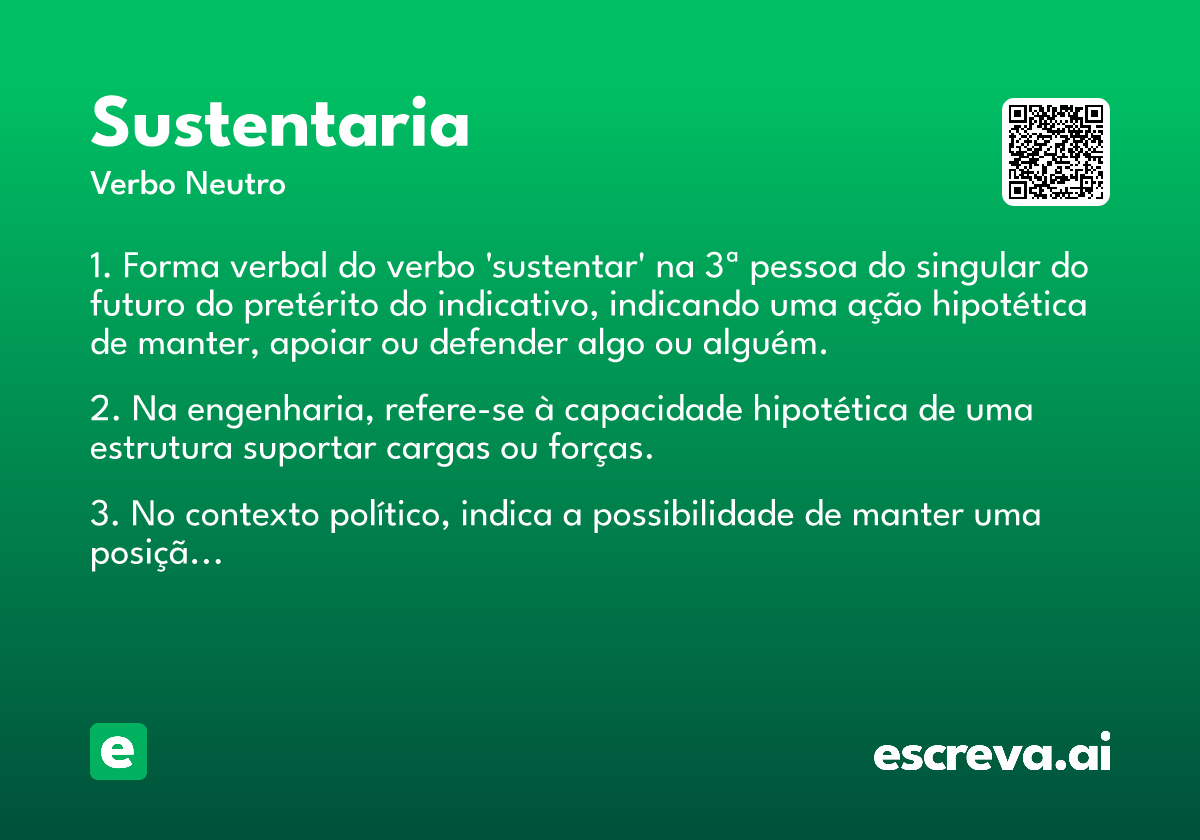 sustentaria