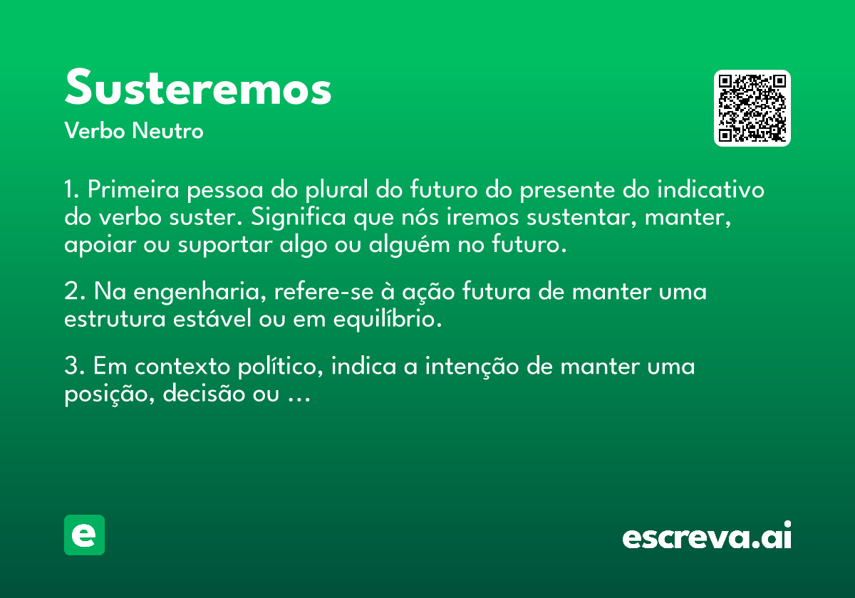 susteremos