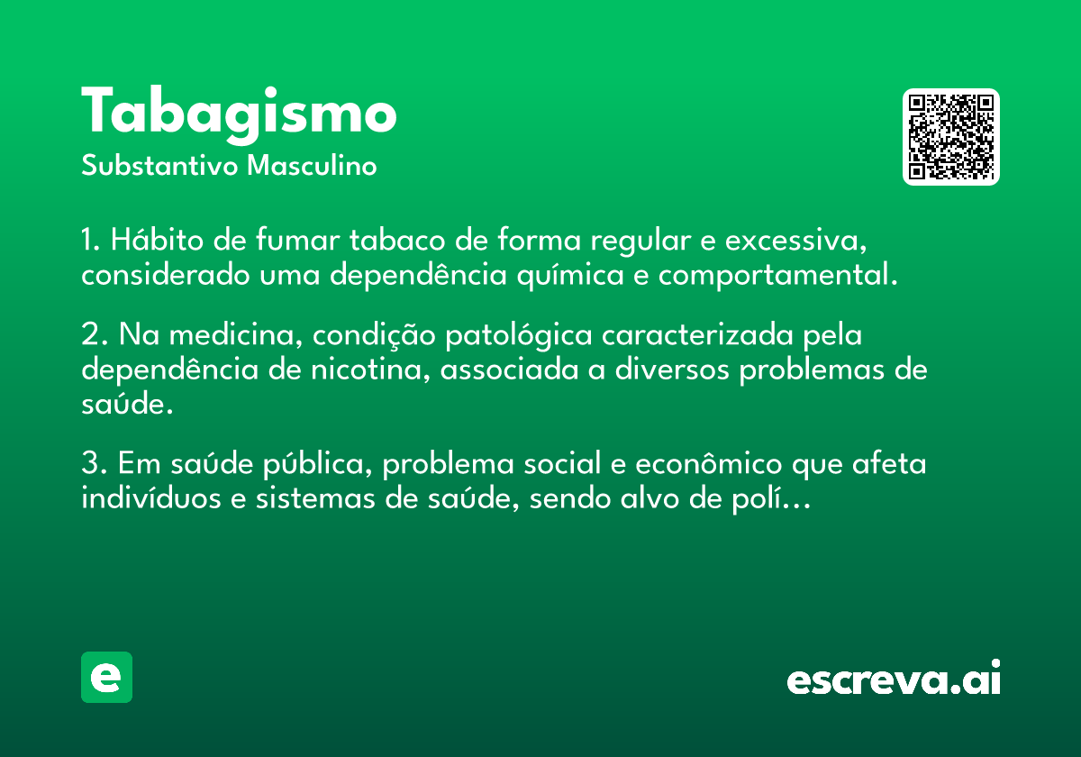 tabagismo