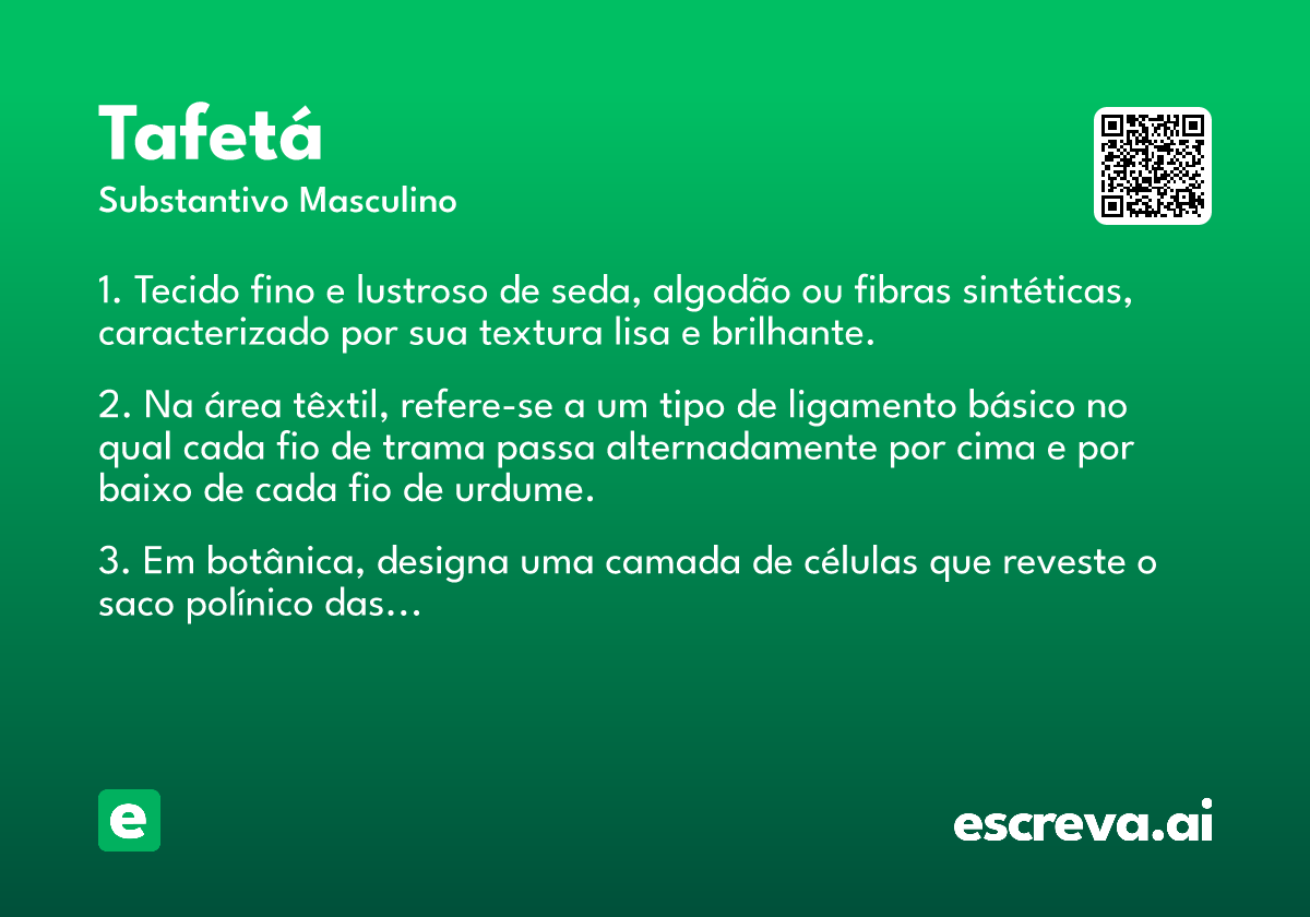tafetá