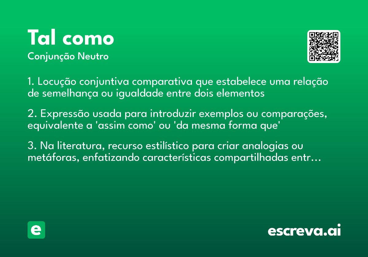 tal como