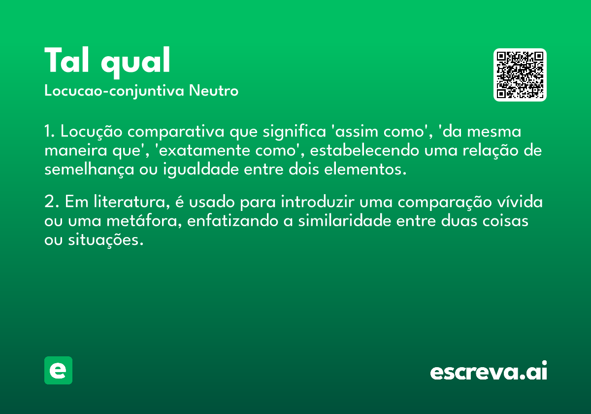 tal qual
