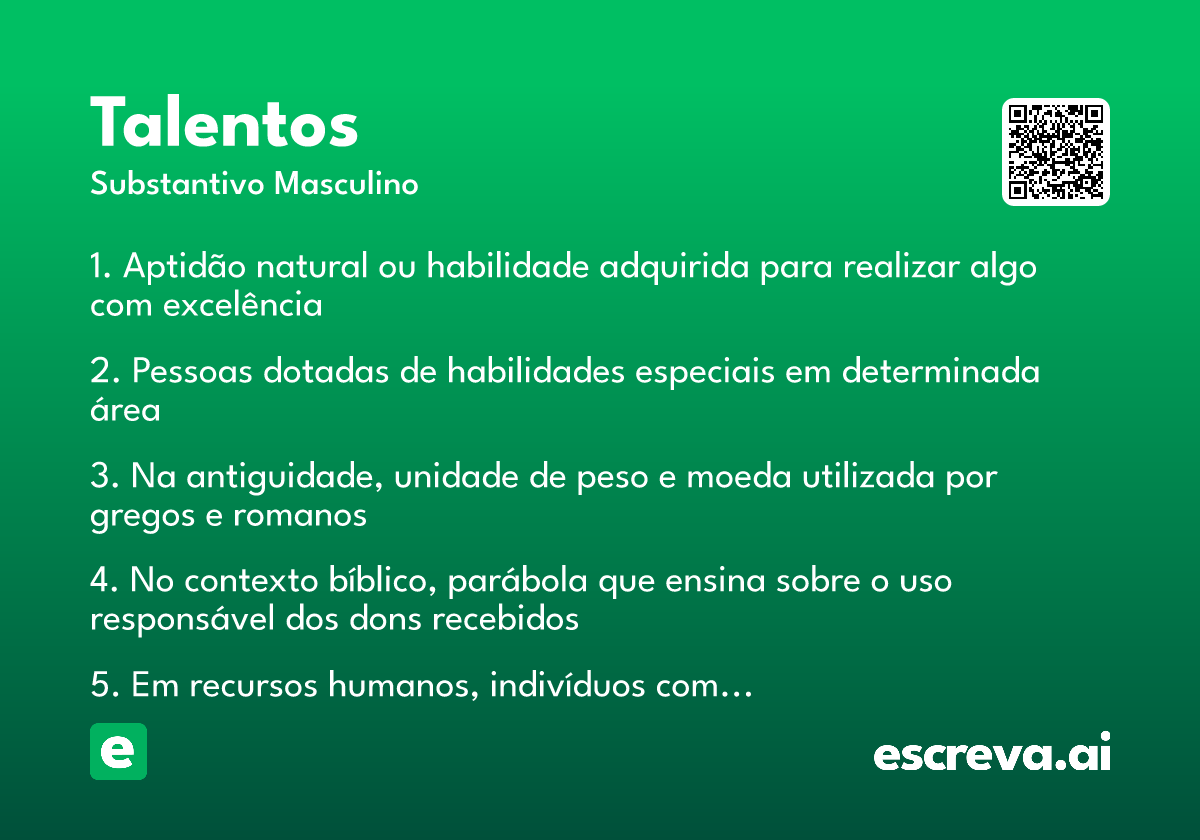 talentos
