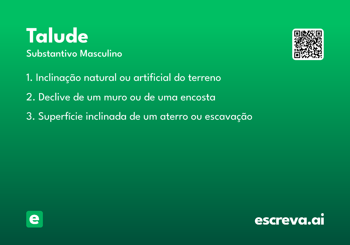 talude