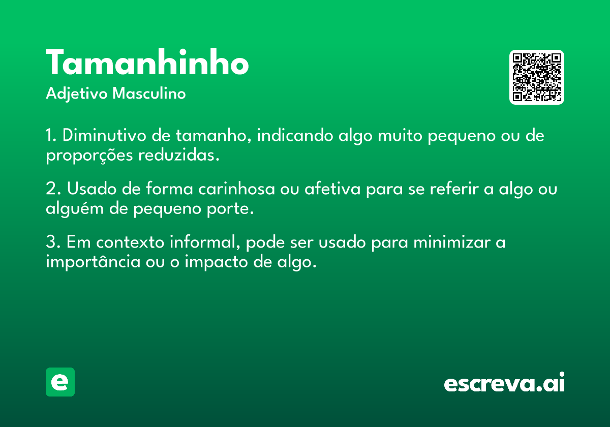 tamanhinho