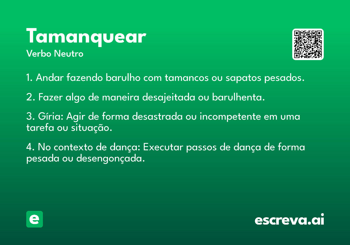 tamanquear