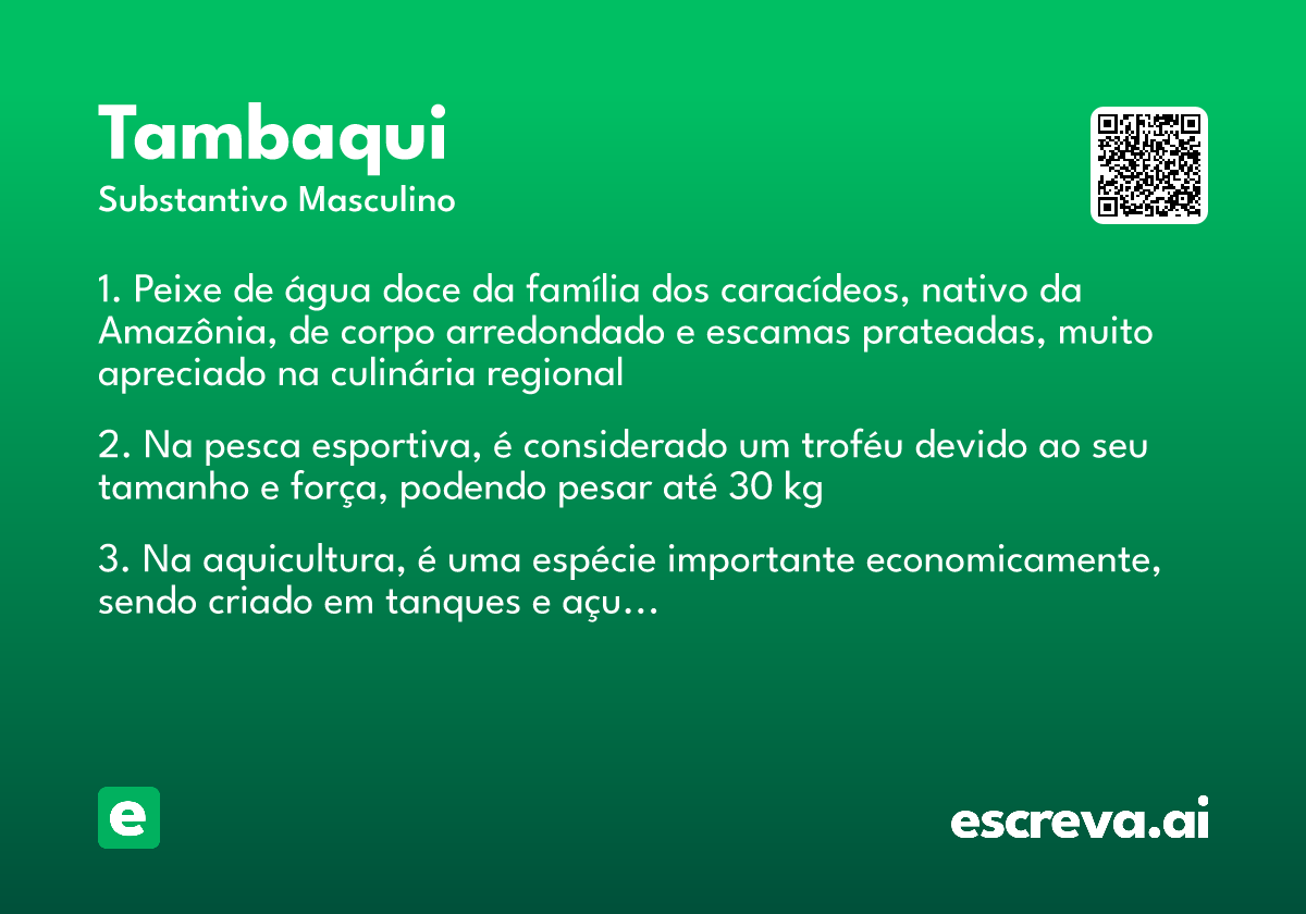 tambaqui