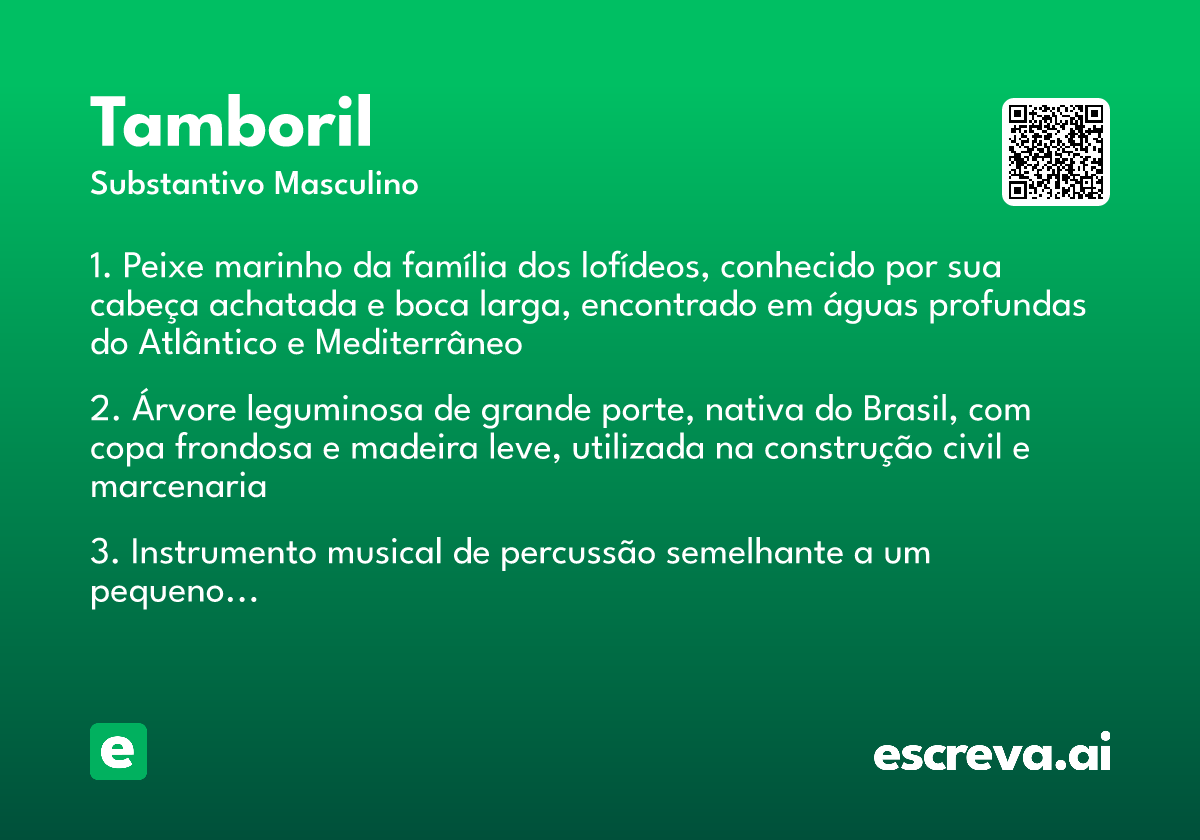 tamboril
