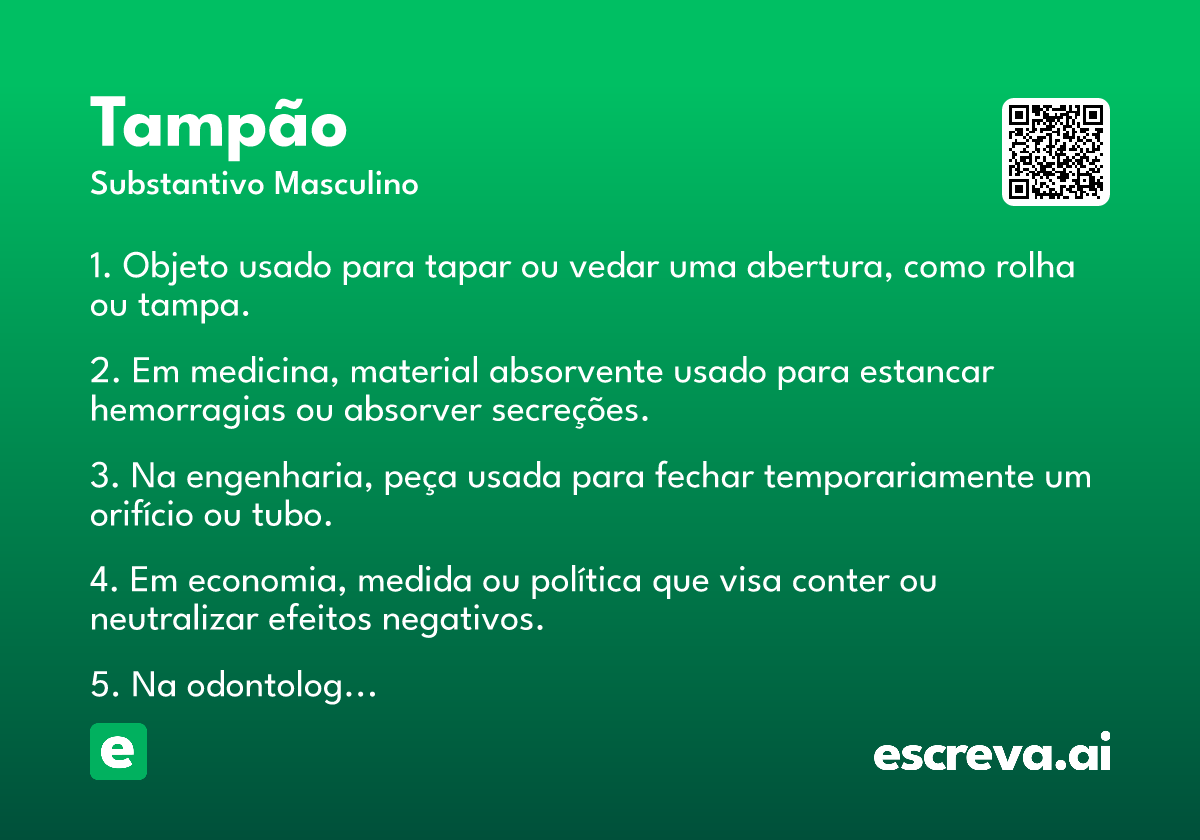 tampão