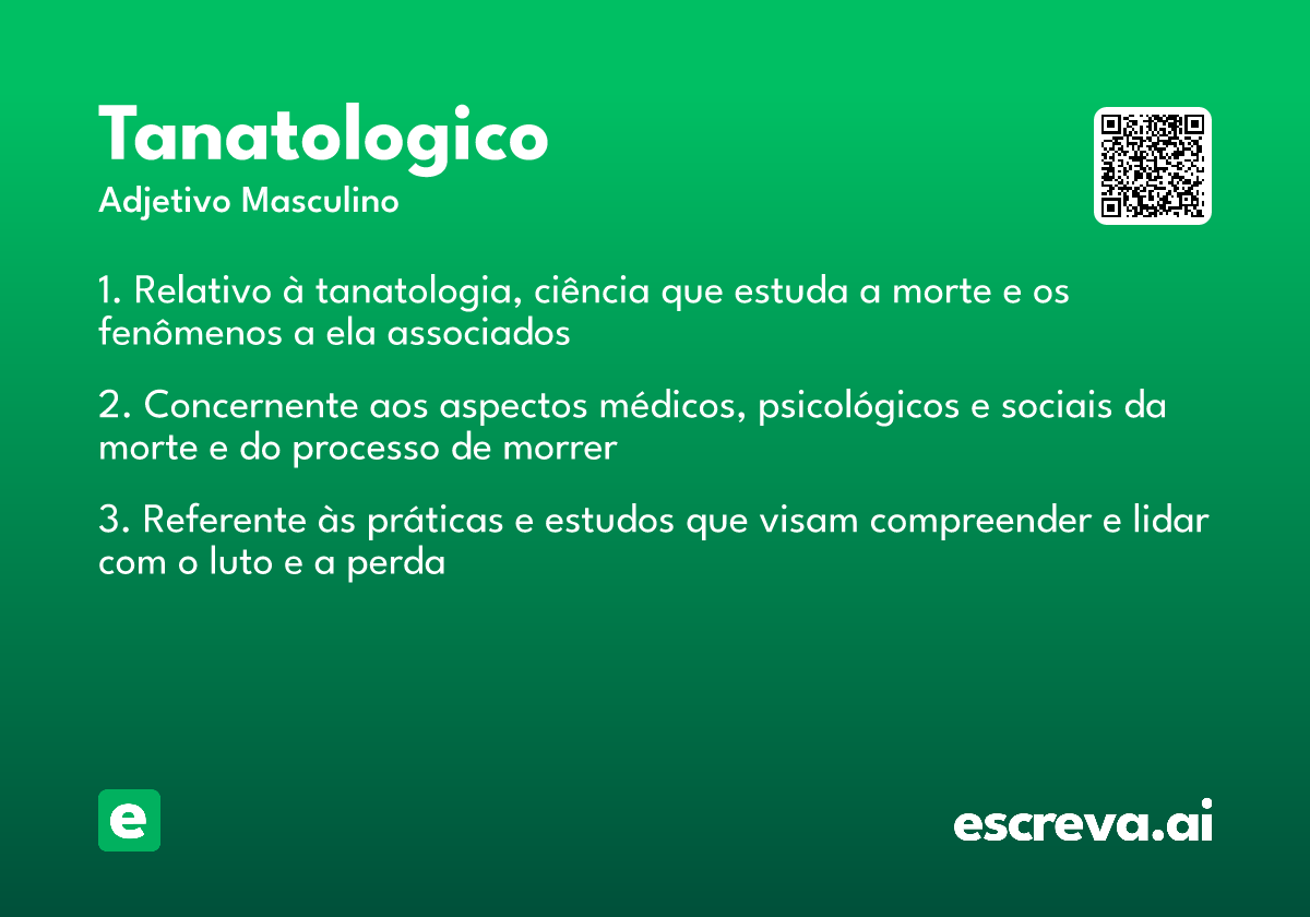 tanatologico