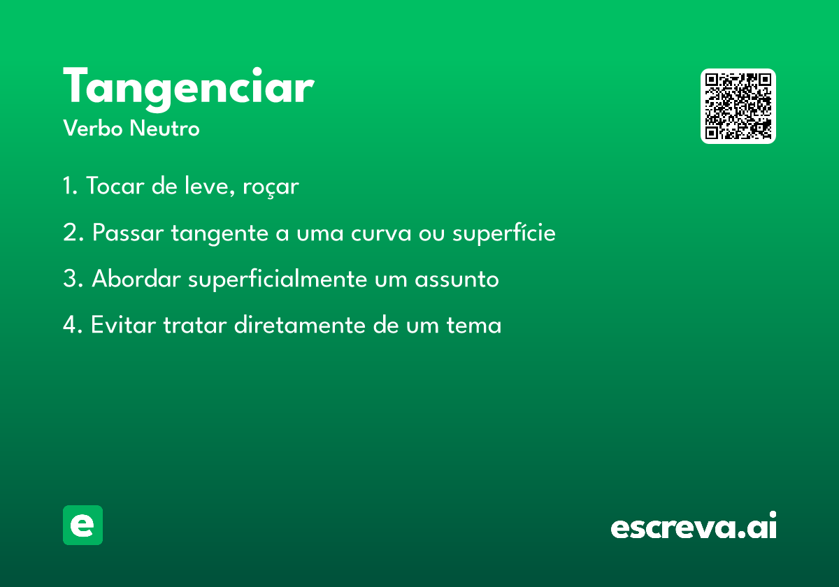 tangenciar