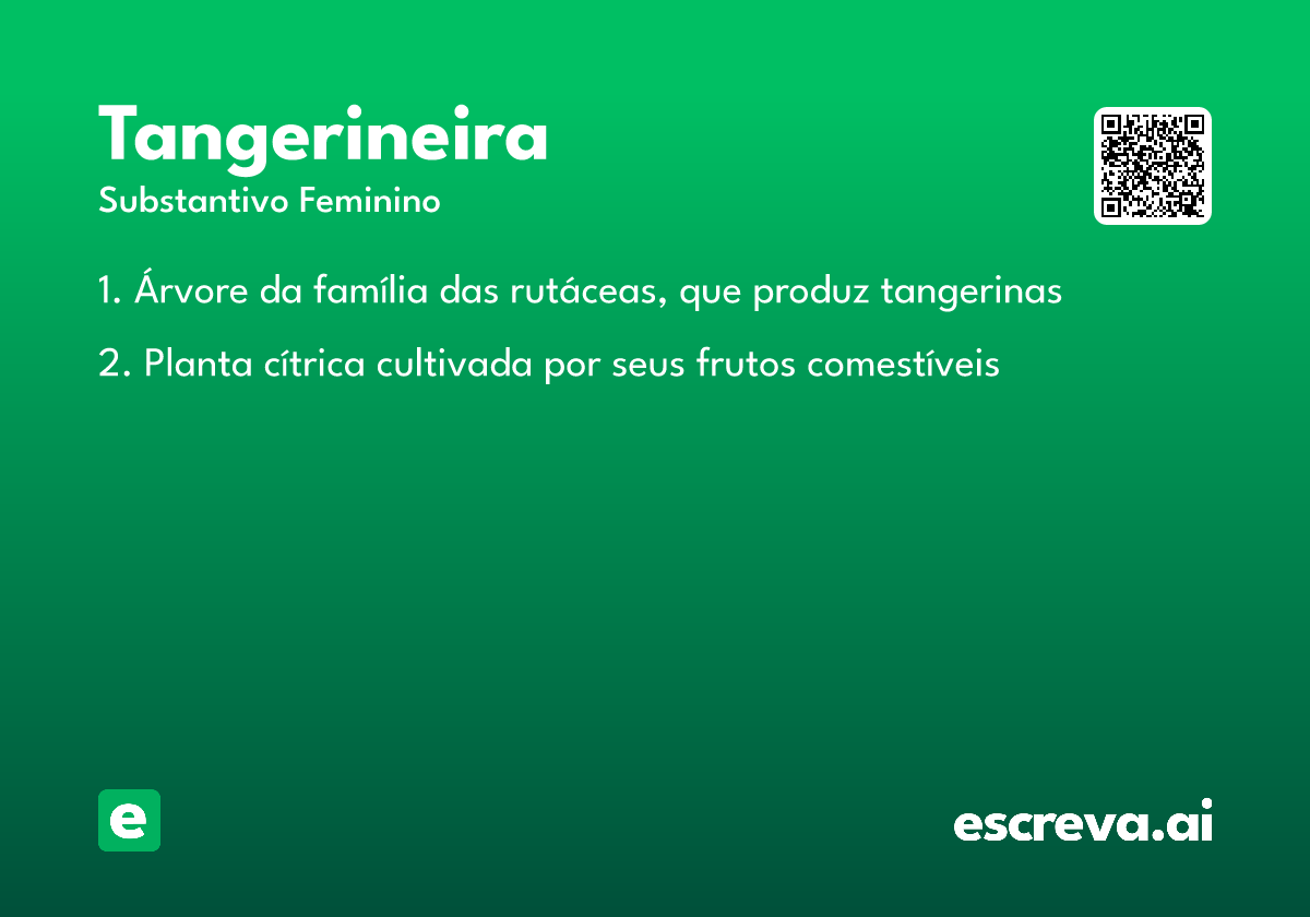 tangerineira