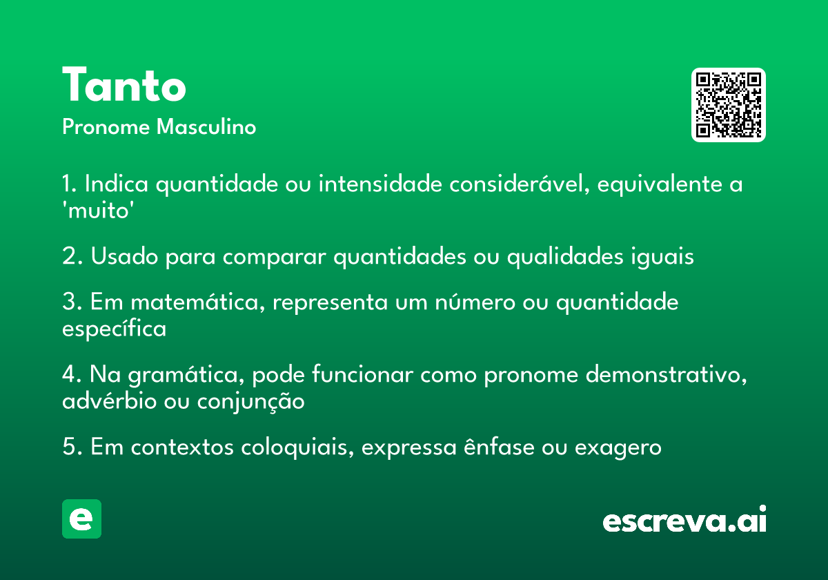 tanto