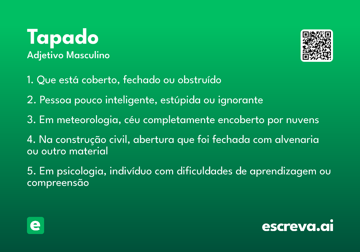 tapado