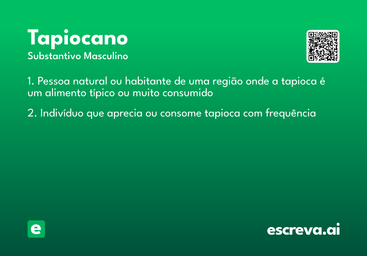 tapiocano