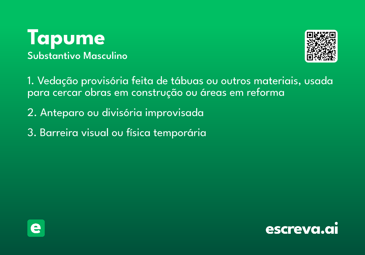tapume