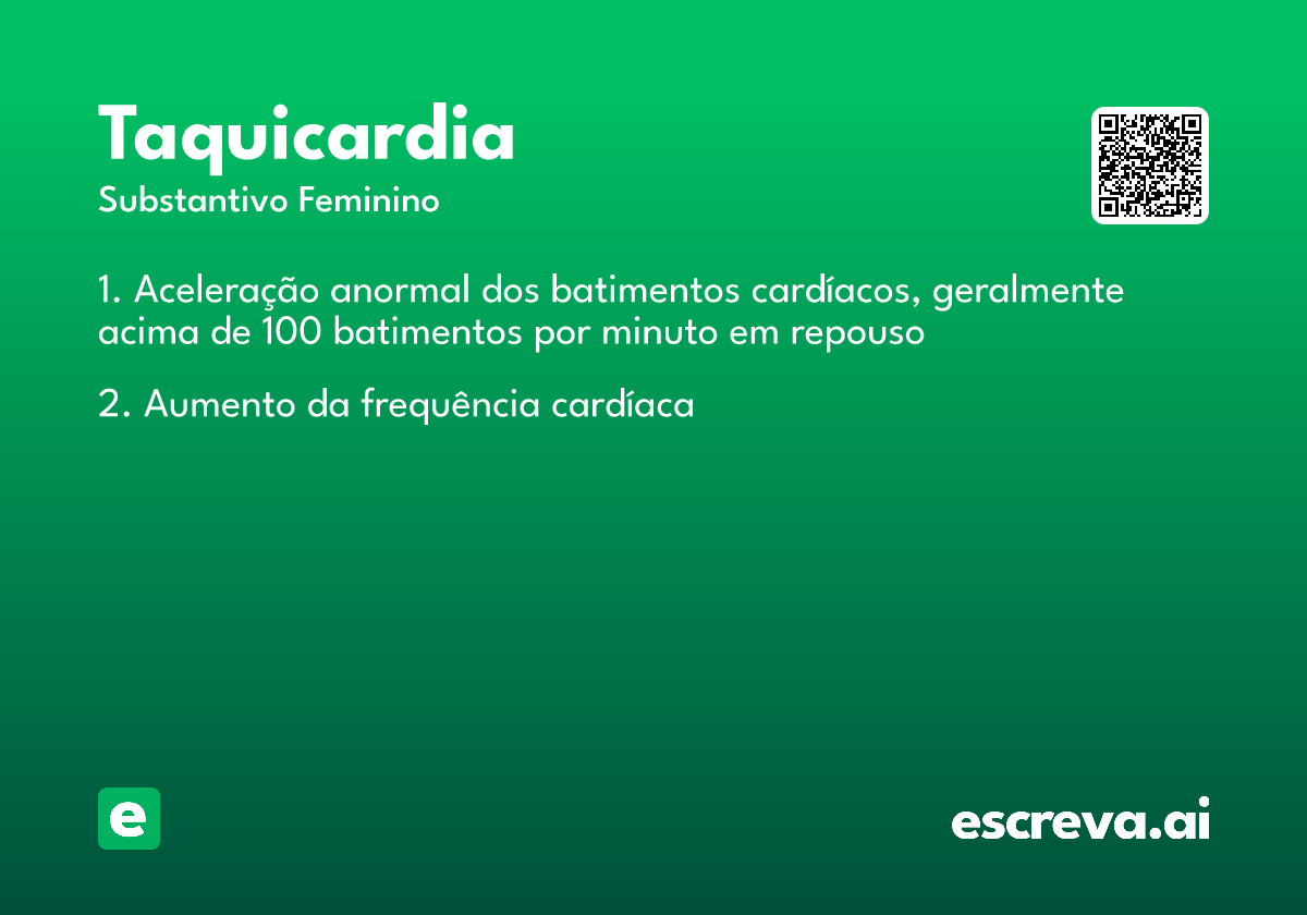 taquicardia