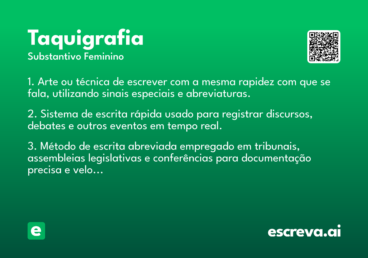 taquigrafia