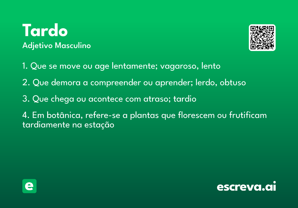 tardo