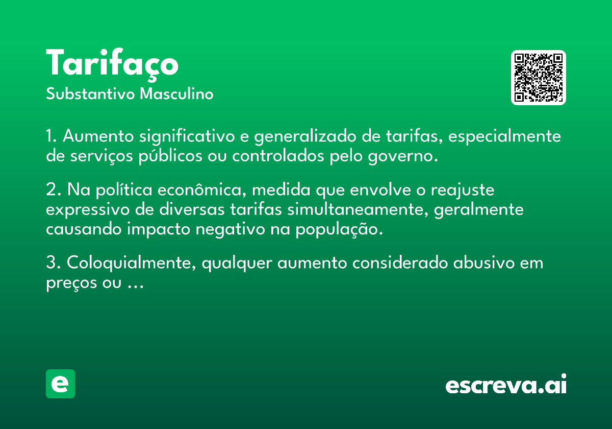 tarifaço