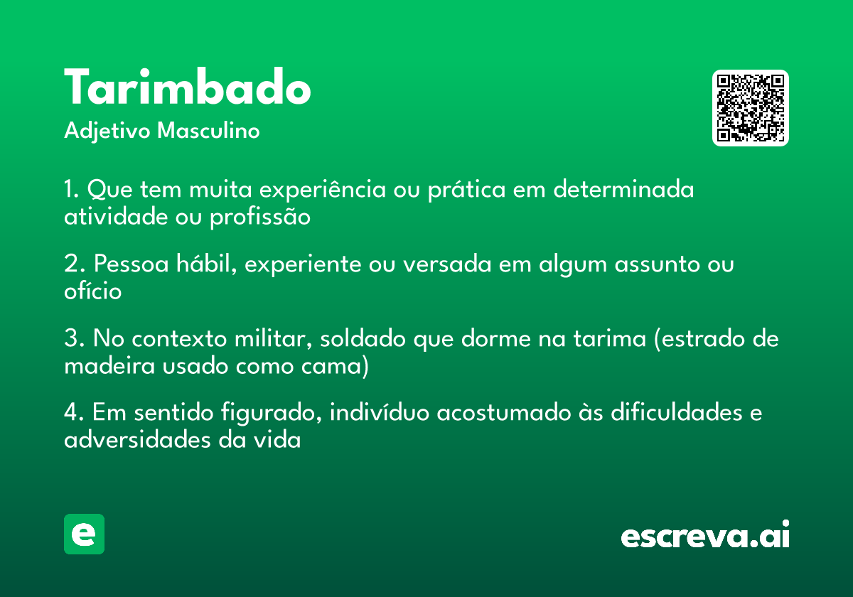 tarimbado