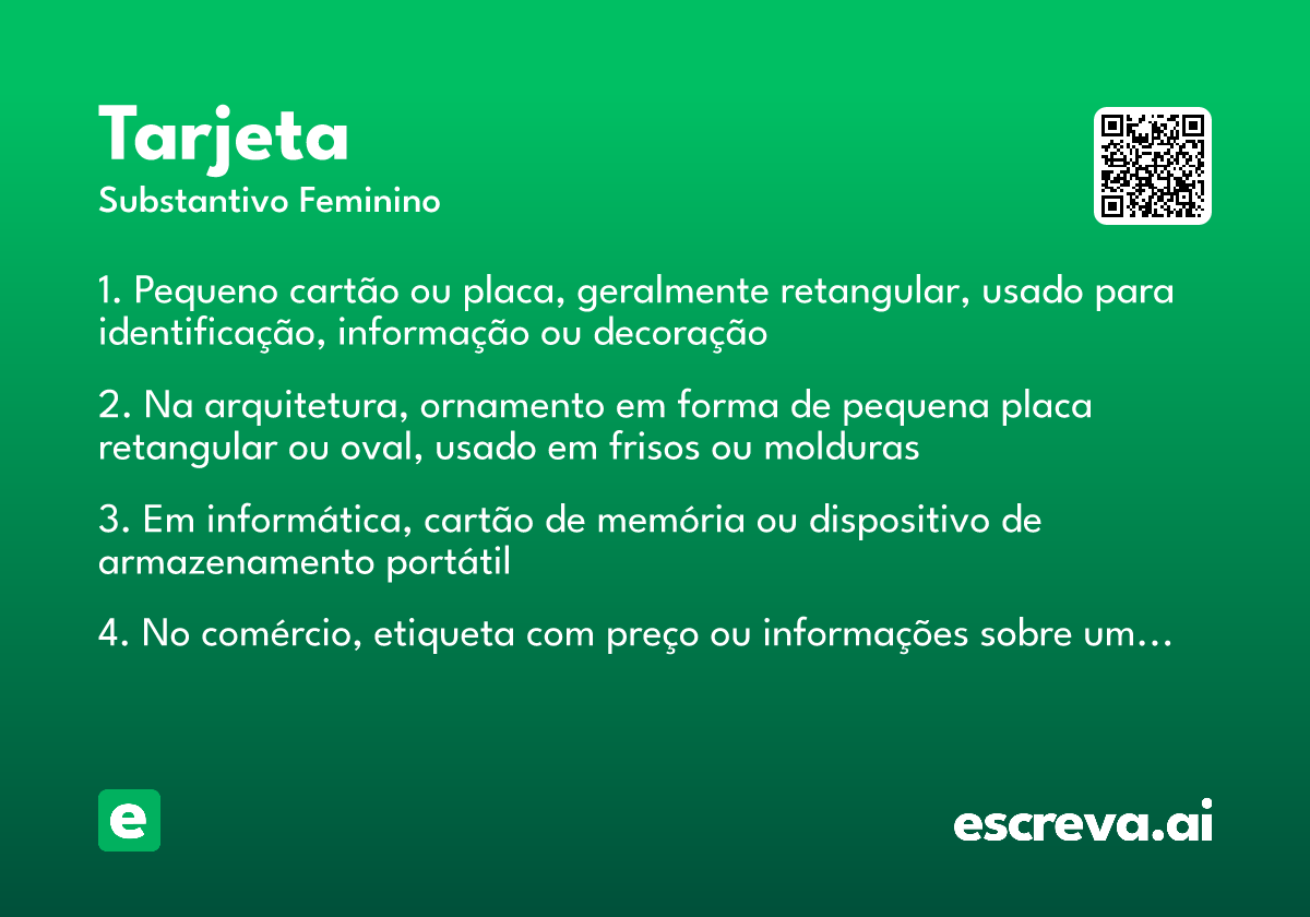 tarjeta