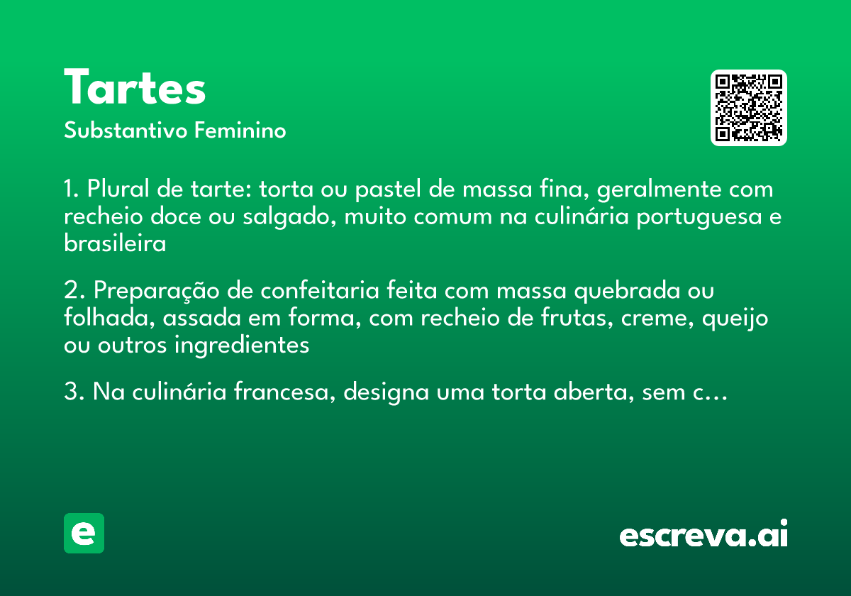 tartes